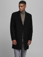 Moulder Wool Coat Black